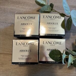LOT OF 4 Lancome Absolue Longevity The soft Cream 0.5 oz/15 ml each